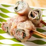 Pork shiso roll