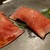 近江うし 焼肉 にくTATSU - 料理写真:サーロインの肉寿司、最高！