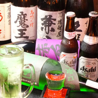We also have a carefully selected selection of drinks! We have carefully selected authentic shochu and local sake!