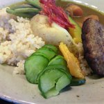 こくわ屋 藤兵衛 - 店主お薦めのハンバーグカレー