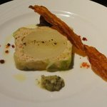 Ｓ+　エス・プリュス - ⑩春キャベツで巻いた蕪のテリーヌ　ベーコンの香り