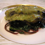 カンパーニュ - 鮑のステーキ