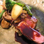 カンパーニュ - 黒毛和牛のステーキ