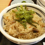 讃岐饂飩 かわばた - かやくご飯