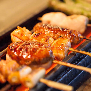 特製たれで焼き上げた「焼き鳥」