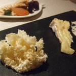 グランメゾン グラシアニ - 舞茸みたいなチーズとカマンベールとブルーチーズ！