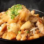 Himawari - セセリと鶏カワの鉄板焼