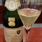 日本料理 TOBIUME - お酒①安心院スパークリングワイン　シャルドネ100%(熊本)