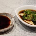 日本料理 TOBIUME - 虎魚の肝ポン酢とお醤油