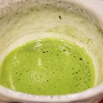 日本料理 TOBIUME - かりんとう饅頭に御抹茶が良く合います！