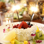 Recommended for birthdays and anniversaries ☆ Get a special dessert with a message and name ♪