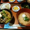 蕎楽　愛宕庵 - 料理写真:「舞茸天丼セット」