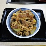 吉野家 - 牛丼並盛に牛皿トッピング！