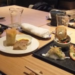 ザ キッチン カンラ - 京都地産野菜と旬な食材の京タパス盛り合わせ