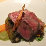 ザ キッチン カンラ - 特選牛ロース炭火焼き