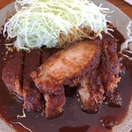 山本ロース - 味噌ロース 断面
