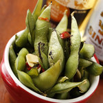 Grilled Peperoni Edamame