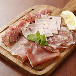 Assortment of 4 kinds of Prosciutto