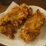 中村商店 - 鶏の唐揚げセットの唐揚げです