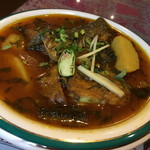 ナワブ - オリッサ風フィッシュカレー（タンドール担当タパンさん作）