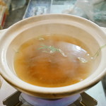 鮨松榮 - 鱧の骨出汁