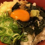 勝ち組 - たまごのり丼アップ