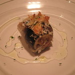 エノテカ・オルモ・デル・カウカソ - イワシの木の実巻き