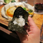 鳥茂 - キャビアおにぎり