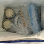 中国精進料理 凛林 - 杏仁豆腐は冷えた器、鮑の壺蒸しスープは刻み食仕様に