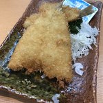 まるは食堂 - アジフライ