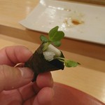 大天寿司 - 〆の漬物巻き