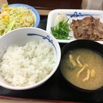 松屋 - (料理)牛焼肉定食