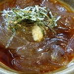 峯の茶屋 - ところ天300円