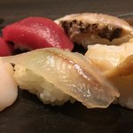 赤坂 すし 秀 - キスの昆布〆