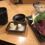 ばんじょう - くじら刺身@半人前