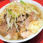 ラーメン二郎 - ラーメン小＋野菜ニンニク