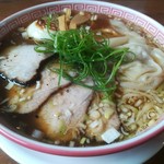 麺切り 白流 - 特製焼き干し醤油ラーメン