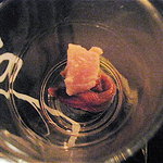 エリゼ光 - アミューズ3：花オクラのマリネ