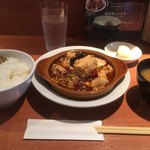 グラシア - 麻婆豆腐定食（1,000円）