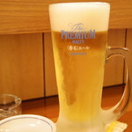 まいもんや かっぱ - 2018年6月　お代わりの生ビール