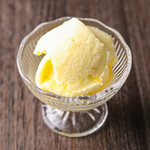 Yuzu sorbet