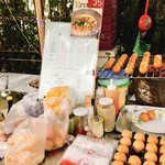 Lumpini Park Food Stalls - メニュー!!