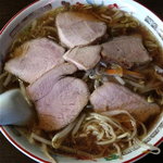 はつね - もやしそば（￥700）焼豚（￥300）2011/7/29訪問