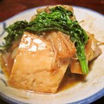 いし橋 - 焼き豆腐にもよく味がしみています。