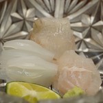 赤坂 詠月 - 真子鰈と烏賊と鱧