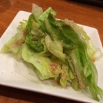 カスヤ - H.30.5.19.夜 あっさり梅レタス 200円税込