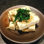Cream cheese marinated in tamari soy sauce