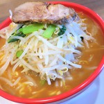 鶏白湯麺飯 暖家 - ヤング麺（大）＋やさい増し