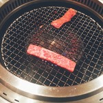 牛兵衛 草庵　 - サーロインを焼き焼き