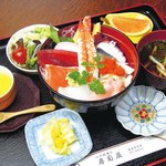Sushi Tatsu - ランチ　海鮮丼セット